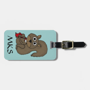 AP- Funny Squirrel Luggage Tags