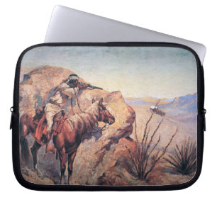 Apache Ambush (oil on canvas) Laptop Sleeve
