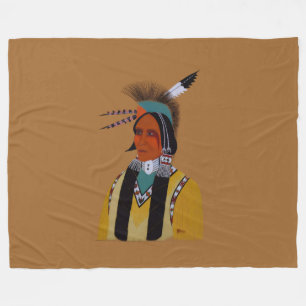 Apache Ben Fleece Blanket