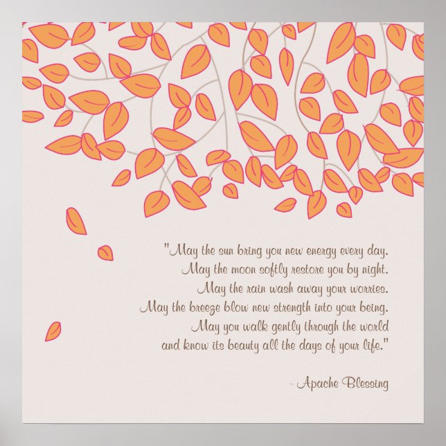 Apache Blessing Poster (Front)