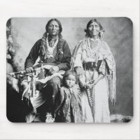 Apache Chief Antonio Maria with his family, 1897 (