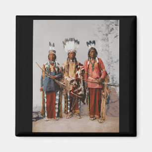 Apache Chiefs Garfield Ouche Te Foya 1899 Magnet