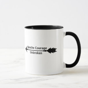 Apache Courage ininterrompu Arrow Café Mug