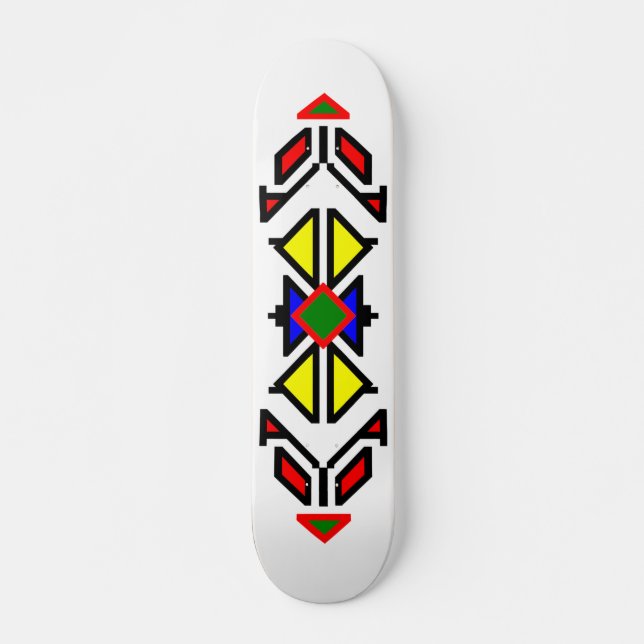 Apache Design Skateboard (Front)