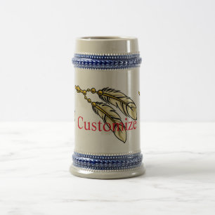 Apache Feathers Thunder_Cove Beer Stein