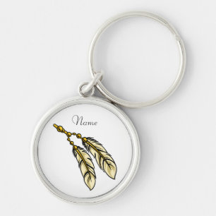 Apache Feathers Thunder_Cove Keychain