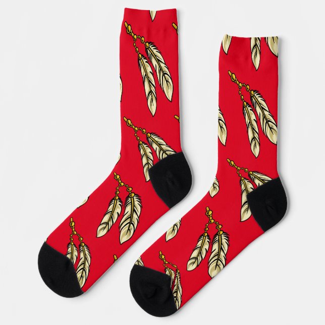 Apache Feathers Thunder_Cove  Socks (Left)