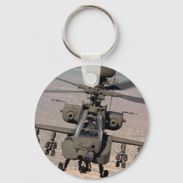 Apache Helicopter Air Wings Destiny Keychain (Front)