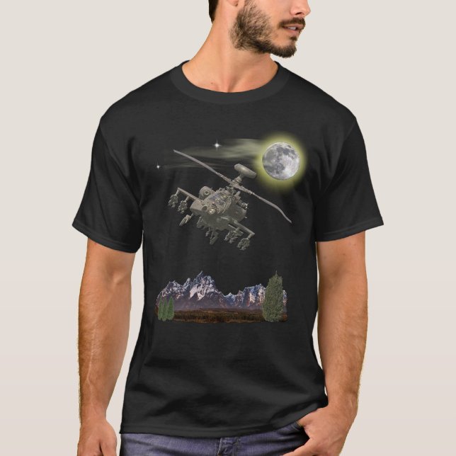 Apache helicopter t-shirt (Front)