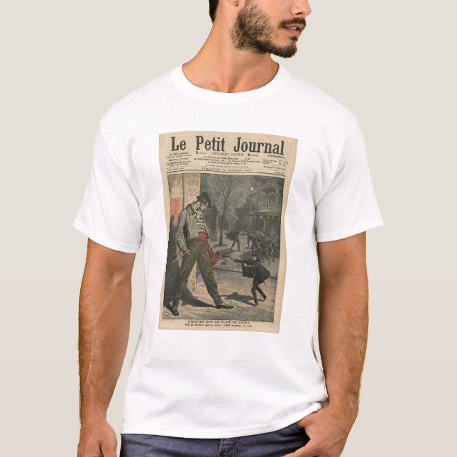 Apache is a nuisance for Paris T-Shirt (Front)