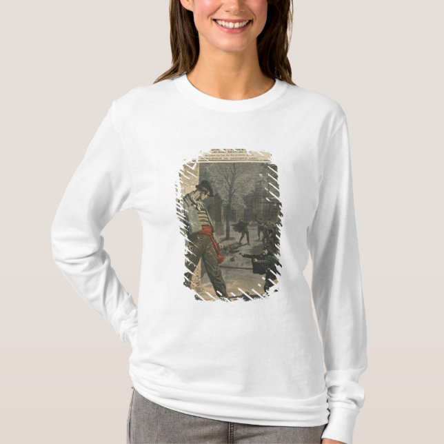 Apache is a nuisance for Paris T-Shirt (Front)