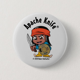 Apache Knife®™ Apache Kid 1.B 2 Inch Round Button