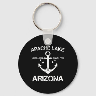 Apache Lake Arizona Funny Fishing Camping Summer G Keychain