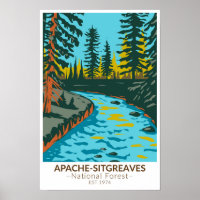 Apache Sitgreaves National Forest Vintage
