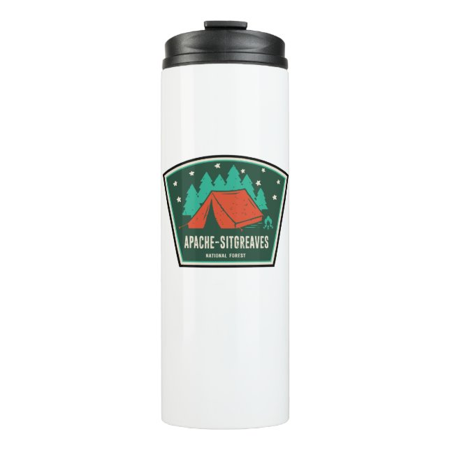 Apache-Sitgreaves National Forests Camping Thermal Tumbler (Front)