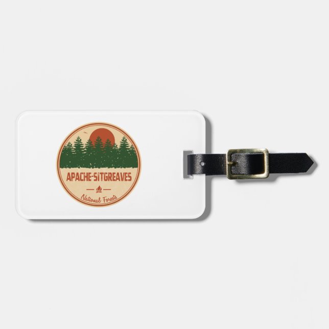 Apache-Sitgreaves National Forests Luggage Tag (Front Horizontal)