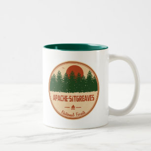 Apache-Sitgreaves National Forests Two-Tone Coffee Mug