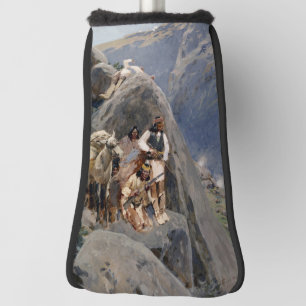 Apache Warriors: Ambush on American Cavalry Golf Head Cover