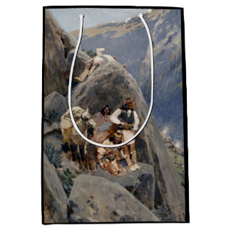 Apache Warriors: Ambush on American Cavalry Medium Gift Bag