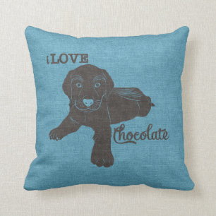 APAL - Chocolate Labrador   Dog Lovers Pillow