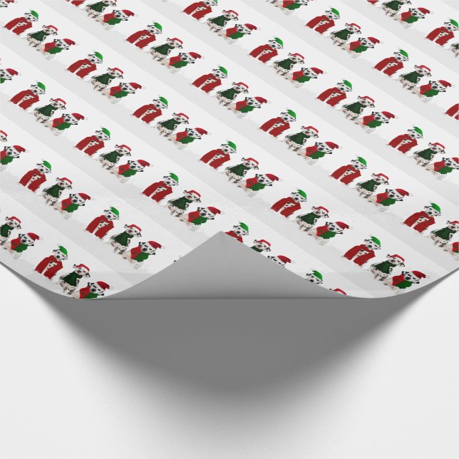APAL - Christmas Dalmatian Dogs Wrapping Paper (Corner)