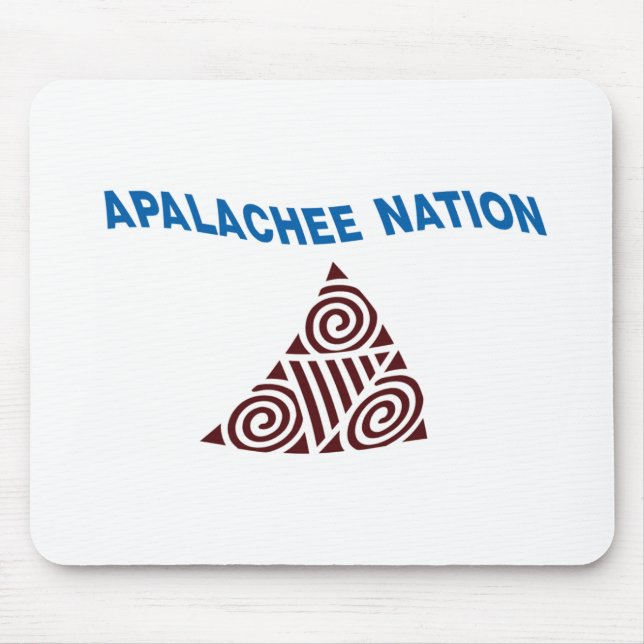 Apalachee Nation Flag Mousepad (Front)