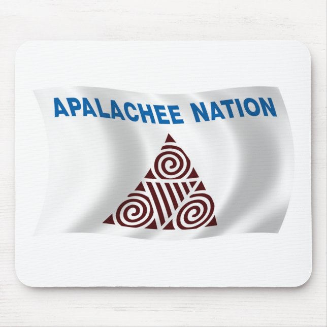Apalachee Nation Flag Mousepad (Front)