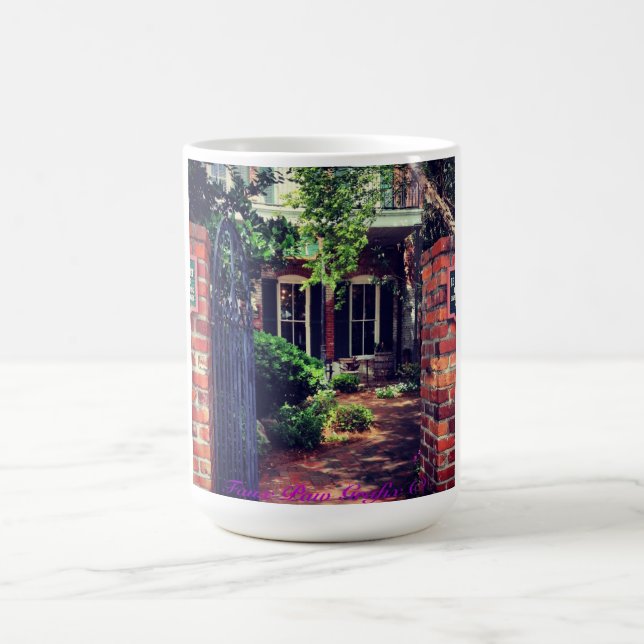 Apalachicola Courtyard Coffee Mug (Center)