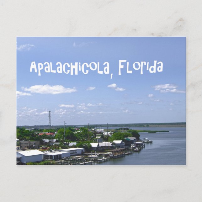 Apalachicola Post Card (Front)