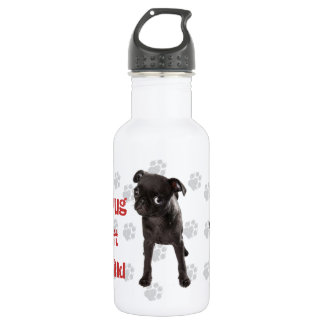 APARN No Pug Left Behind Aluminum 532 Ml Water Bottle