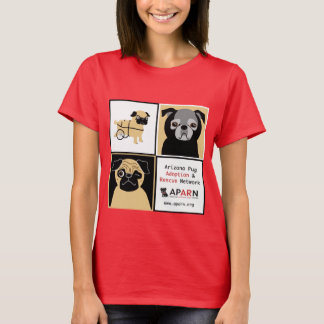 APARN Secourir Carlins Dames T-Shirt Bio (Aménagé)