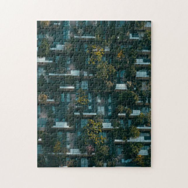 Apartment Building Jigsaw Puzzle Complex Jigsaw (Vertical)