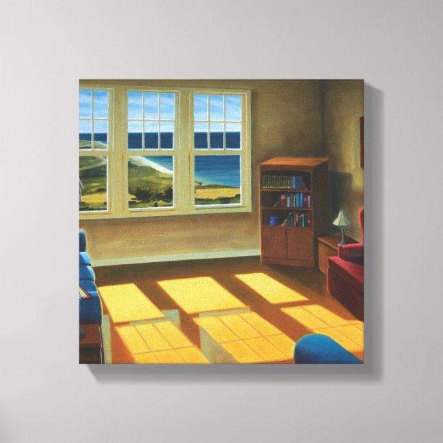 Apartment By The Sea 2006 Canvas Print (Front)