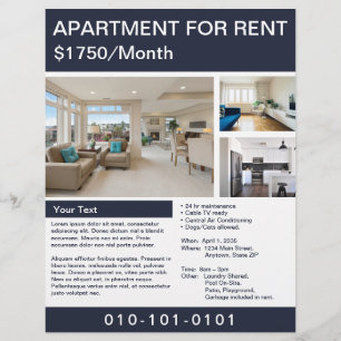Apartment For Rent Flyer