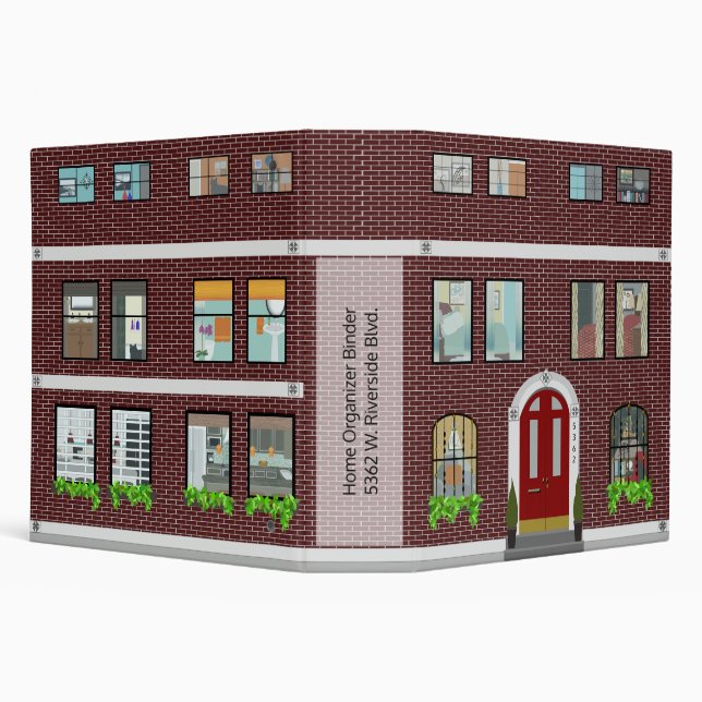 Apartment Home Organizer Binder (Background)
