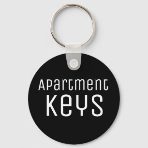apartment keys keychain