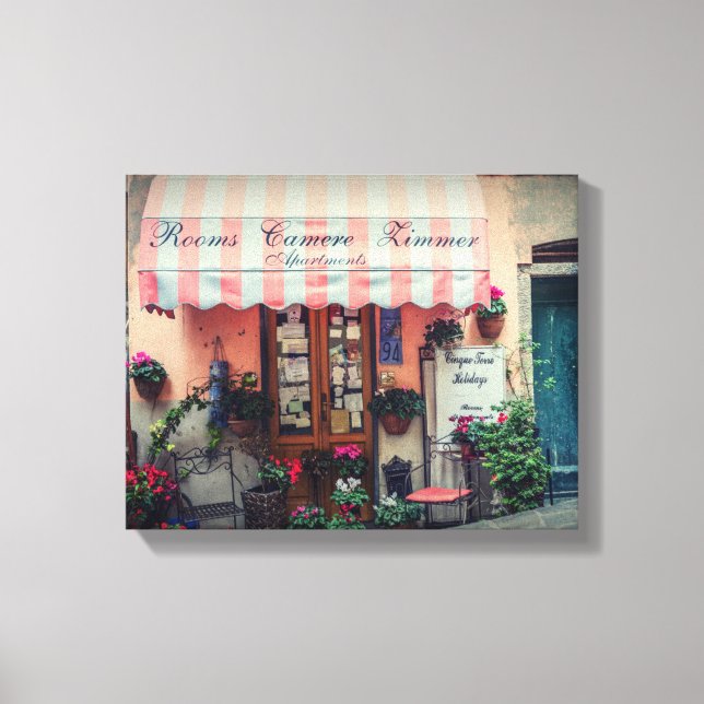 Apartments in Italy 14" x 11", 1.5", Single Canvas Print (Front)