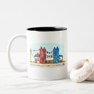 Apartments With Laundry Two-Tone Coffee Mug