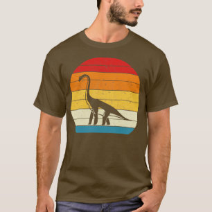 Apatosaurus Funny Dinosaurs Vintage Retro 70s and T-Shirt