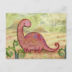 Apatosaurus Post Card