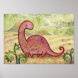 Apatosaurus Poster