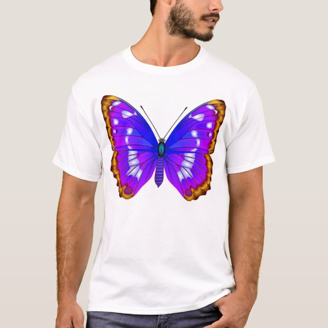 Apatura iris and red Admiral T-shirt (Front)
