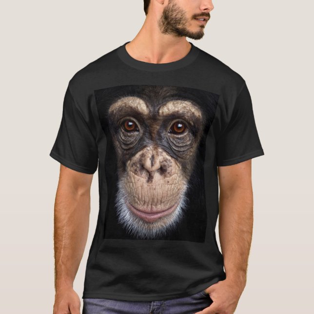 Ape Face background T-Shirt (Front)