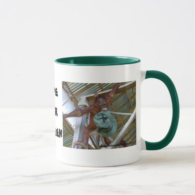 Ape for Green Mug (Right)