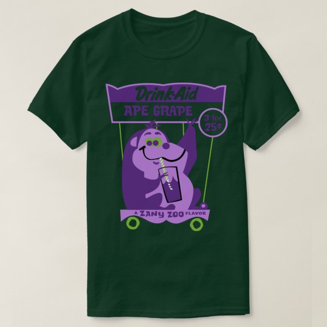 Ape Grape T-Shirt (Design Front)
