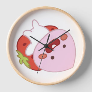Apeach Clock