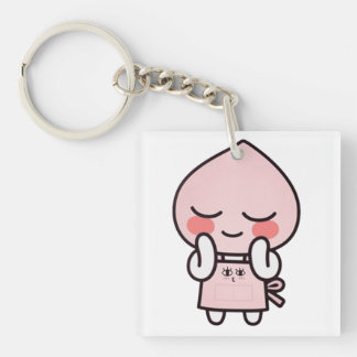 Apeach kakao friends apron keychain