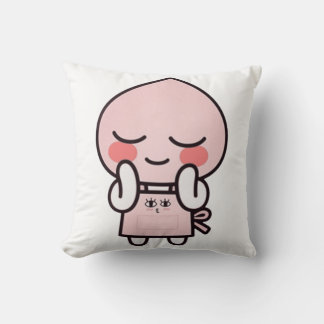 Apeach kakao friends apron throw pillow