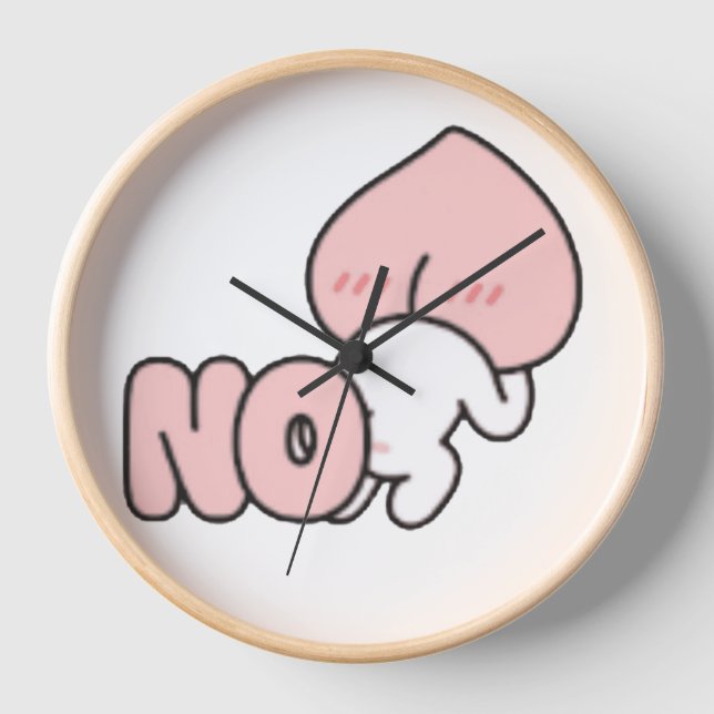 Apeach kakao friends no clock (Front)