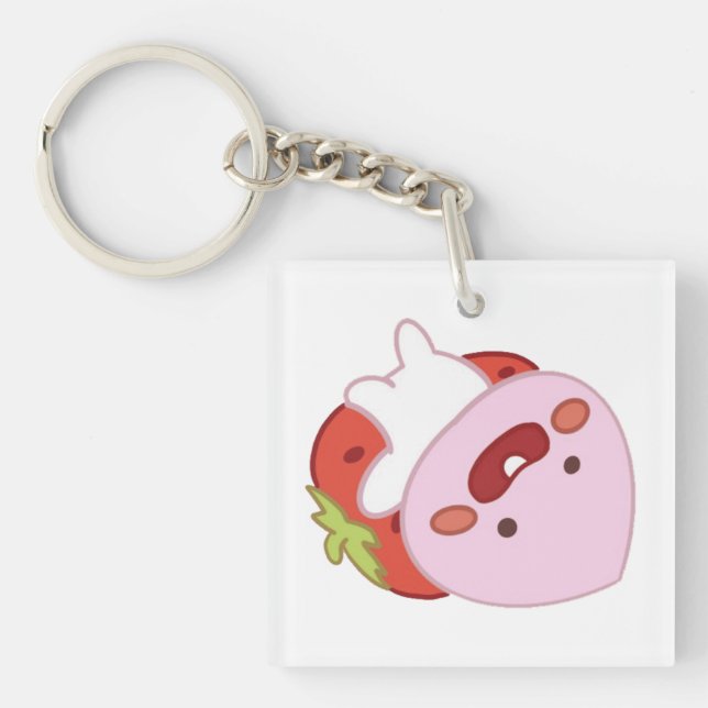 Apeach Keychain (Front)
